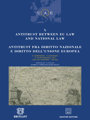 cover image of Antitrust between EU law and national law / Antitrust fra diritto nazionale e diritto dell'Unione Europea